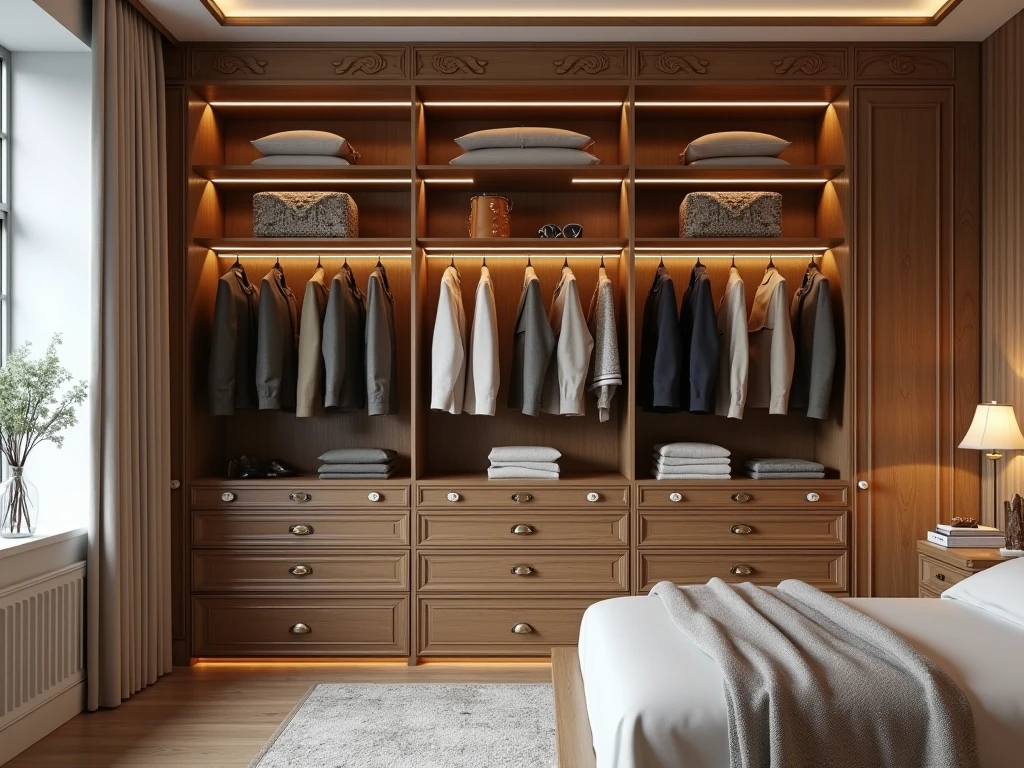 Maßgeschneiderter Kleiderschrank